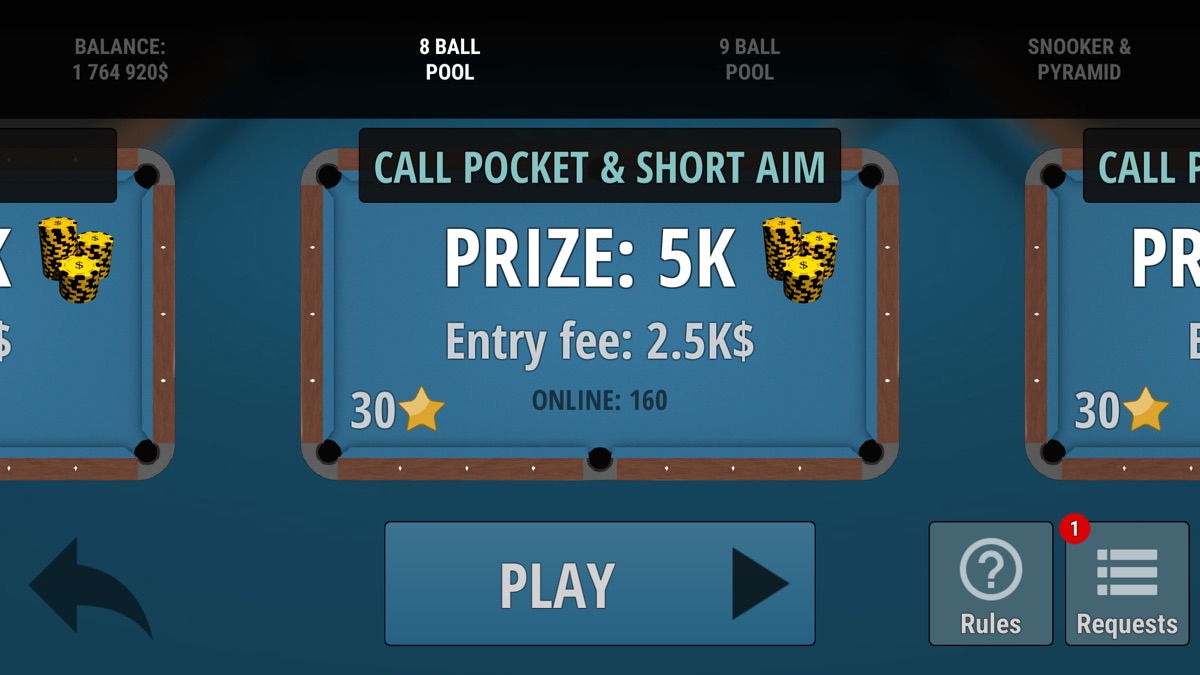 8 Ball Pool gameplay screenshot 3