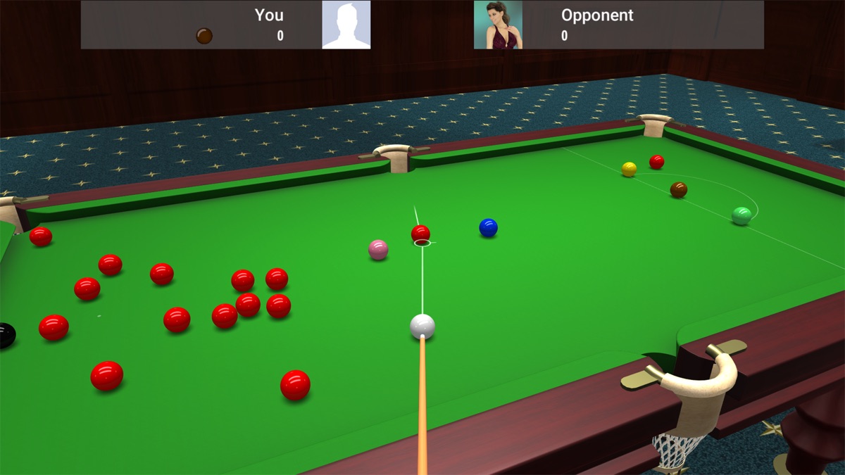 Snooker 게임플레이 스크린샷 1